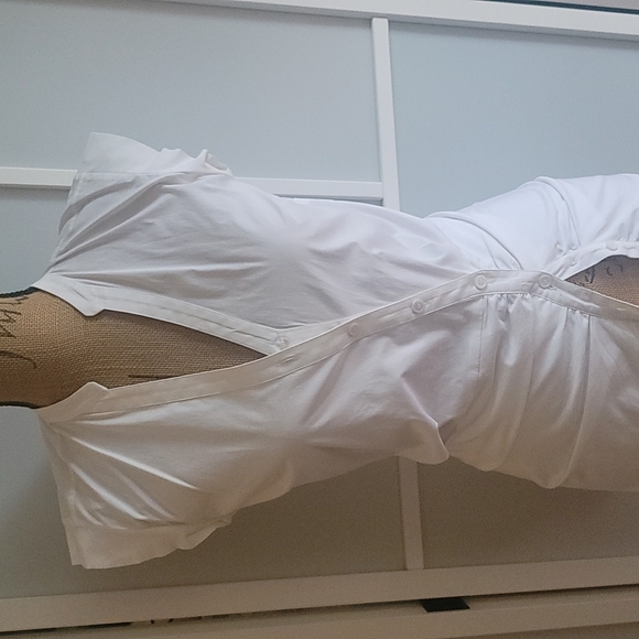 Veronica Beard Ruched Shirtdress - Picture 5 of 16